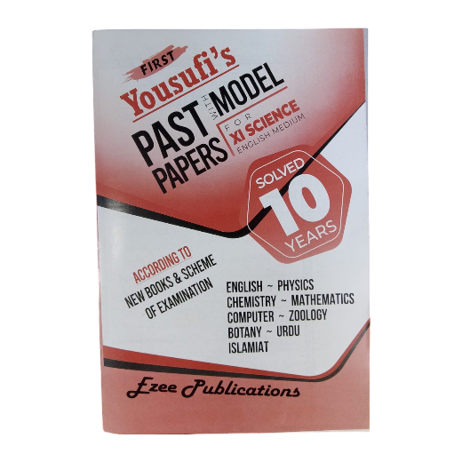 Yousufi 10 Year Solved Paper for Class XI Science - English Medium