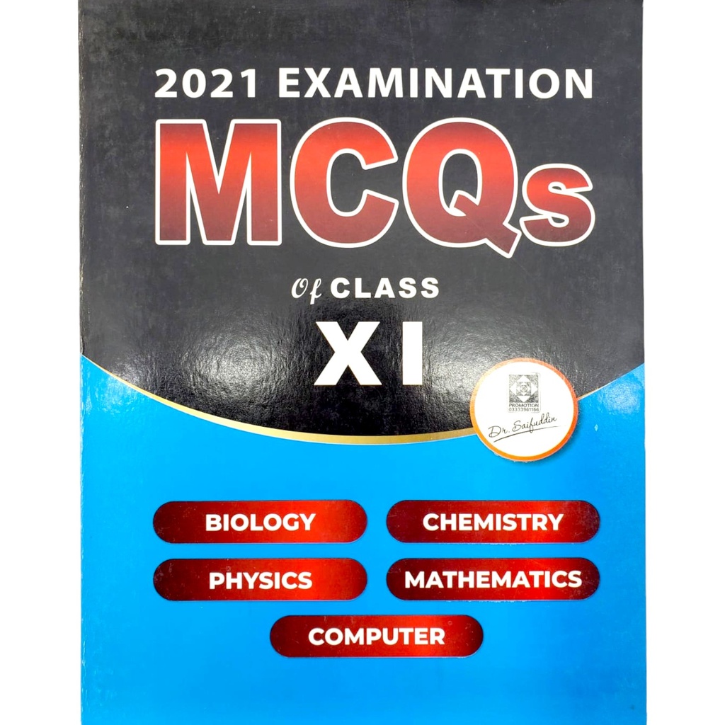 MCQs For Class XI - Dr Saifuddin