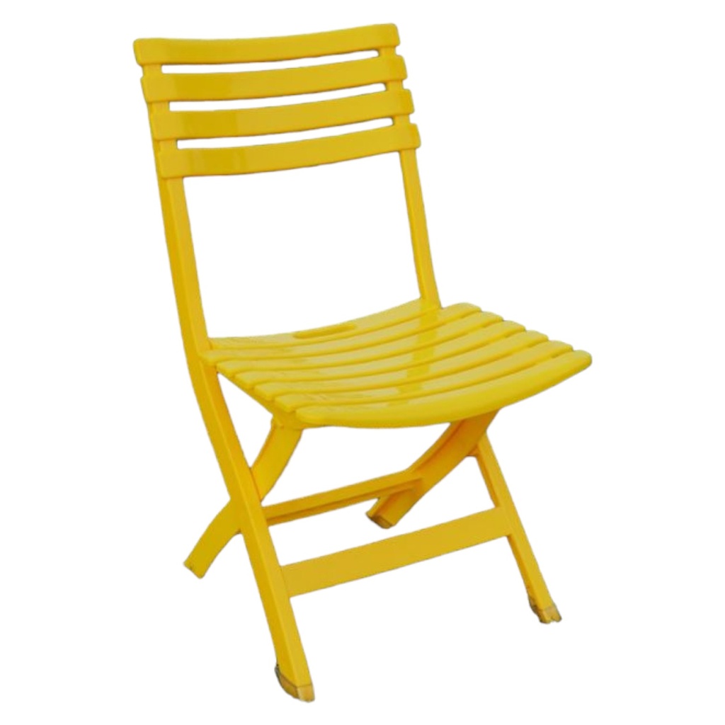 Kids Folding chair (Yellow) - MAXWARE
