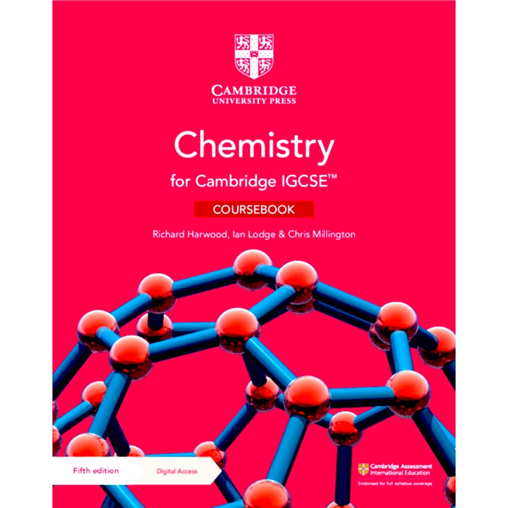 Chemistry for Cambridge IGCSE Course Book - Fifth Edition Digital Access - Original