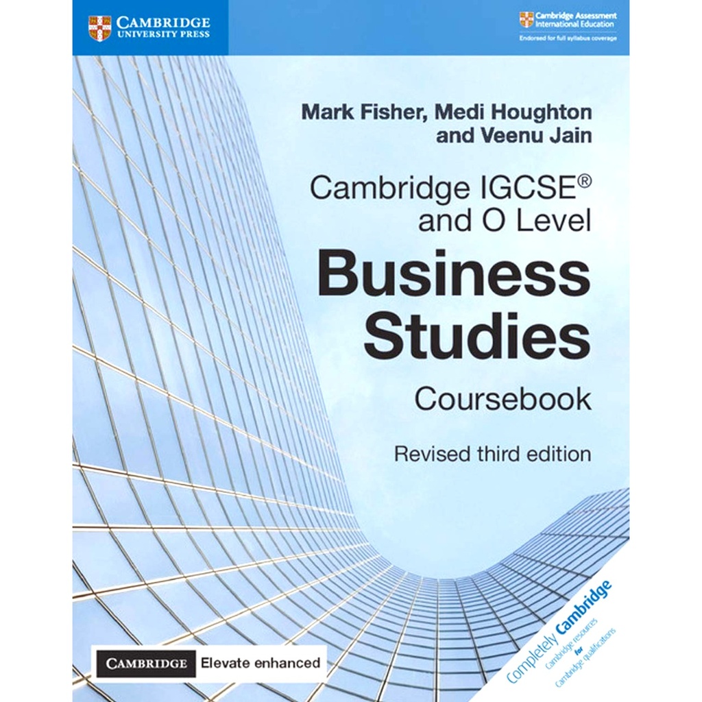 [9781108563987] Cambridge IGCSE and O Level Business Studies Course Book - Third Edition - Original