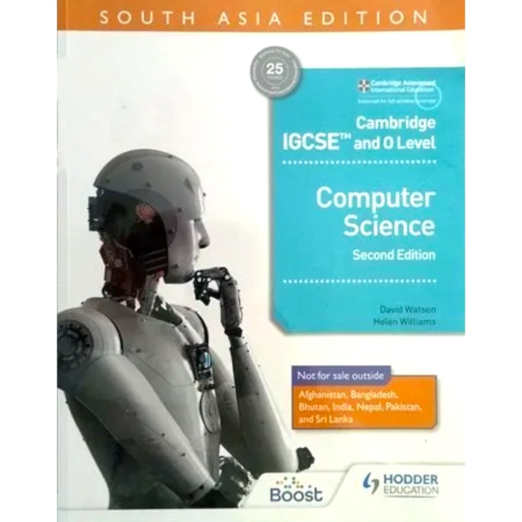 Cambridge IGCSE And O Level Computer Science Second Edition - Hodder Education - Original