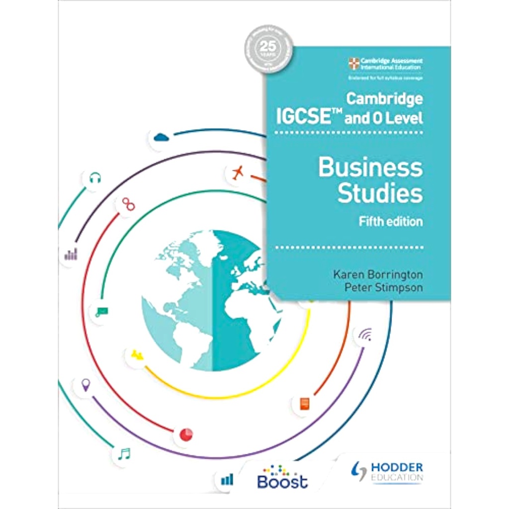 Cambridge IGCSE and O Level Business Studies - Fifth Edition - Hodder Education - Original