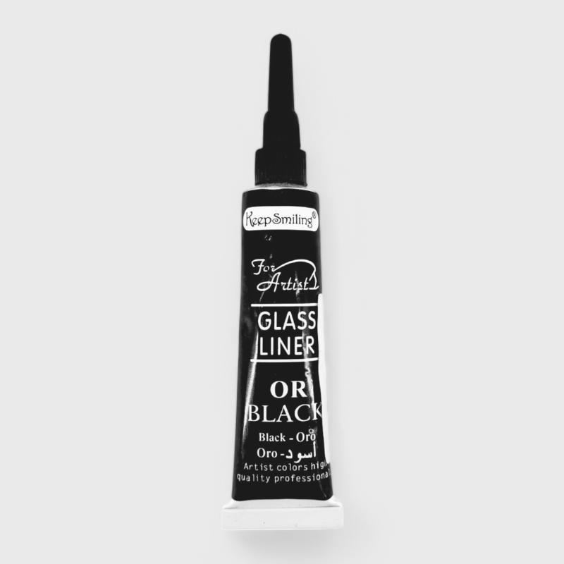 [6942098400062] Glass Liner Colour - Black - 7921