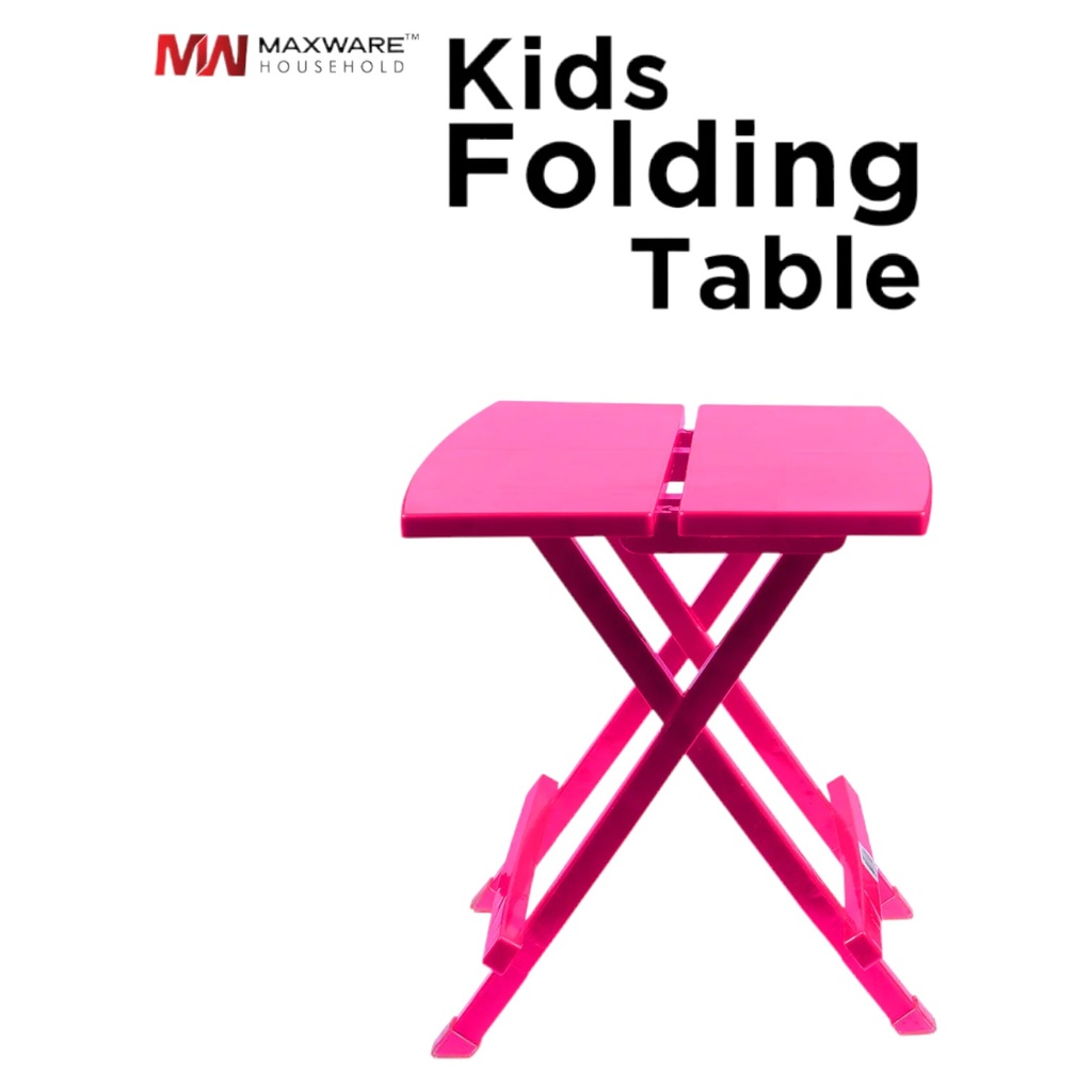 Kids Folding Table (Pink) - MAXWARE