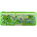 Magnetic Happiness Of A Clovers Glitter Pencil Box