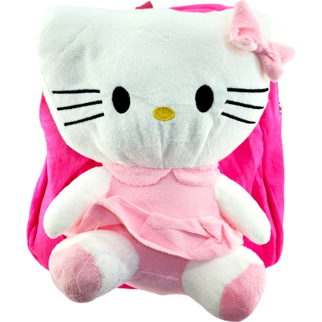 Hello Kitty Pre-Primary Stuff Bag - Dark Pink ( IMPORTED )
