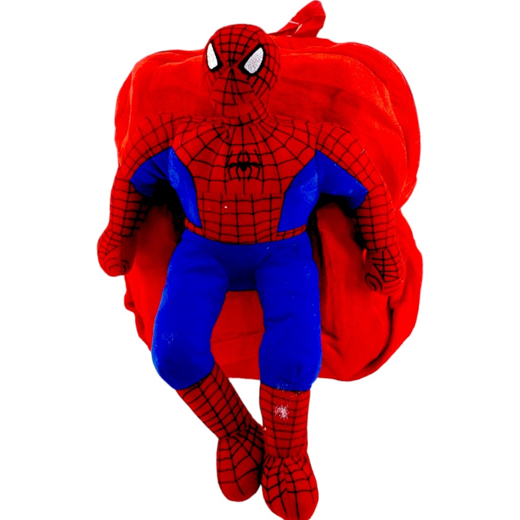 Spider-Man Pre-Primary Stuff Bag - Red( IMPORTED )