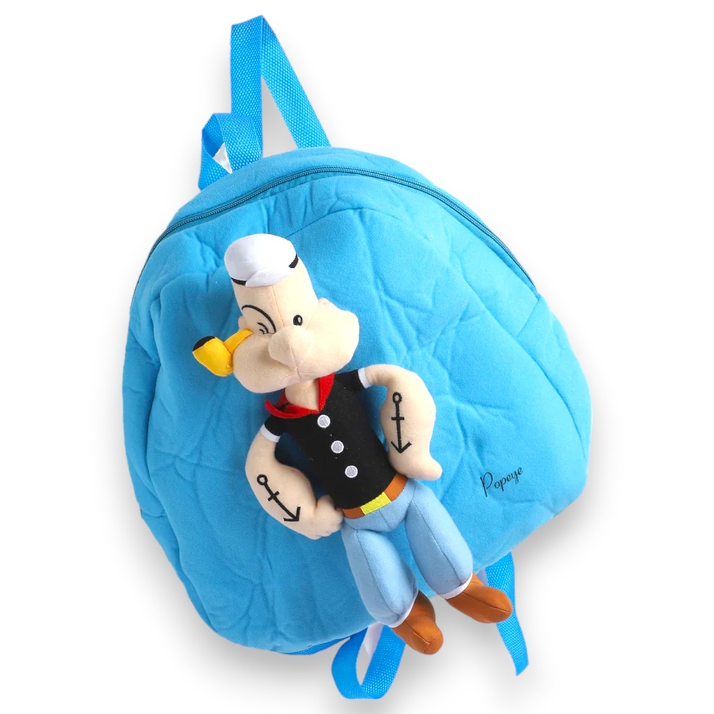 Popeye Pre-Primary Stuff Bag -Blue ( IMPORTED )