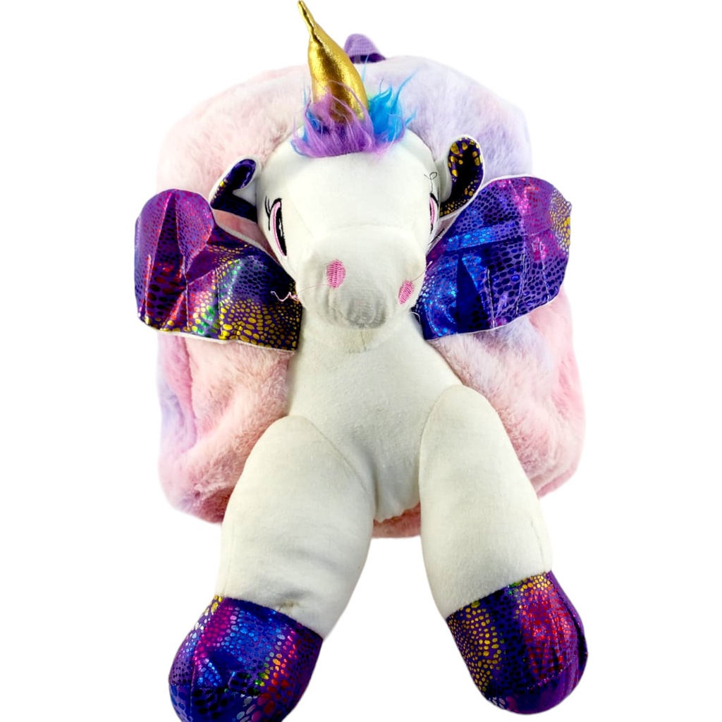 Unicorn Pre-Primary Stuff Bag - Purple( IMPORTED )