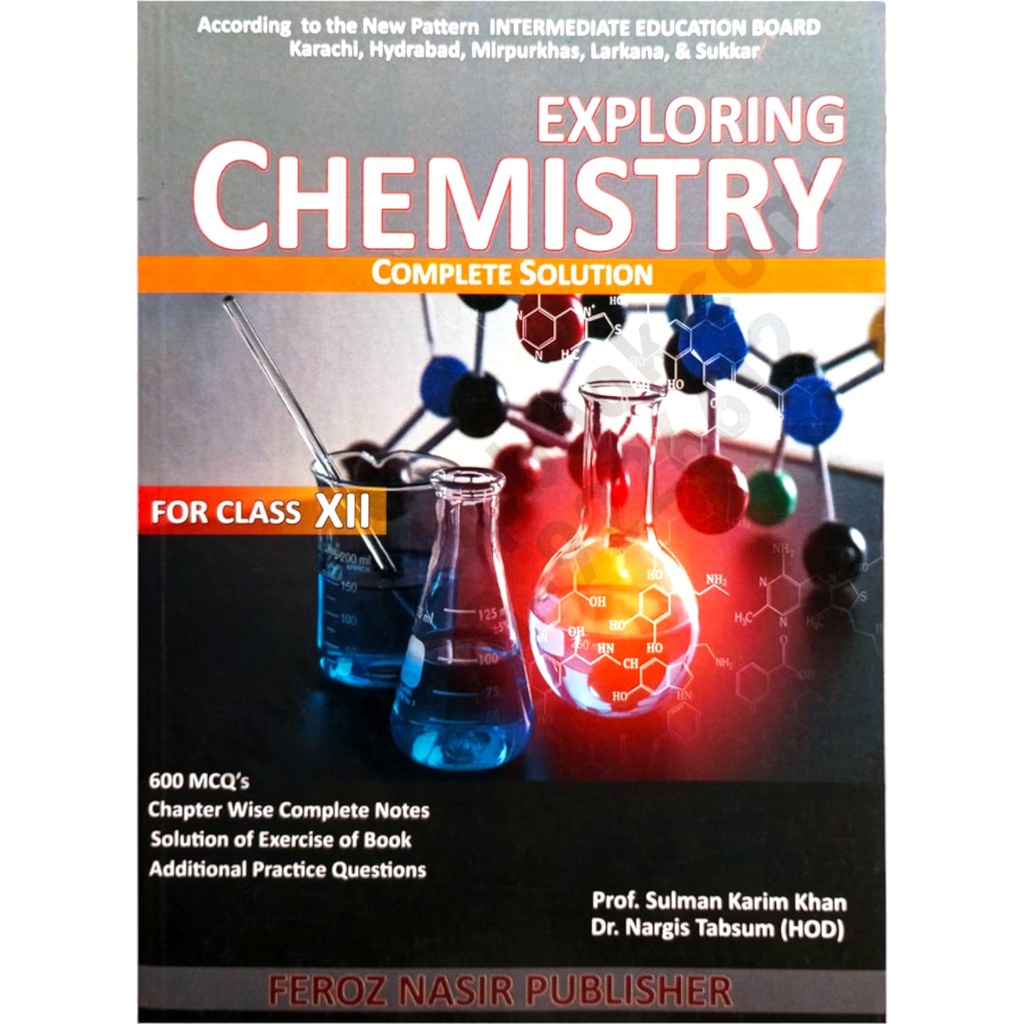 Exploring Chemistry Complete Solution For Class XII