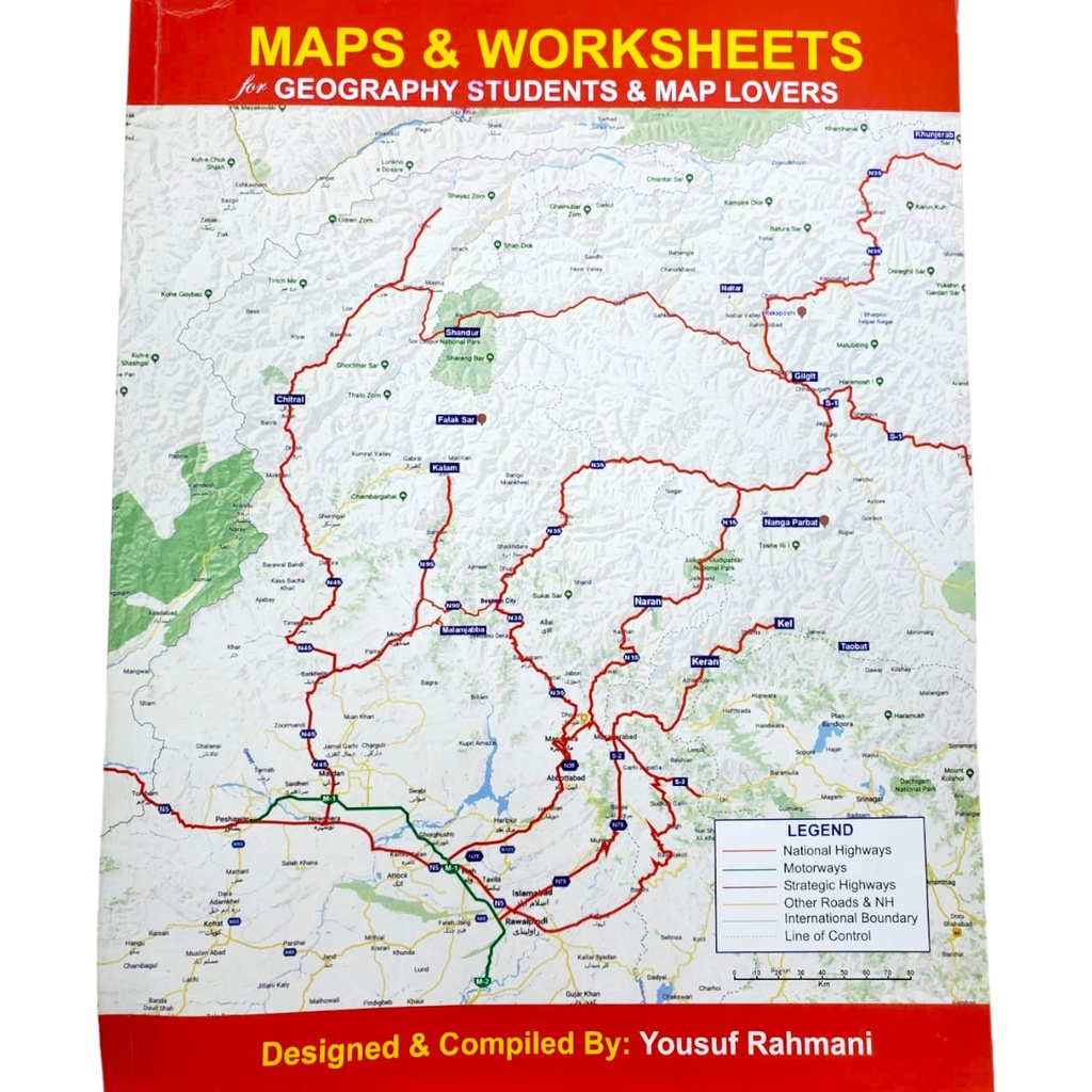 Maps & Workbook for Geography Students & Map Lovers - Maryam Academy Publisher
