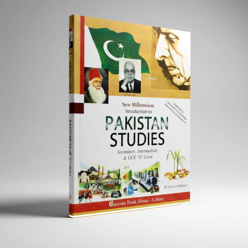 [9694780012] New Millennium Introduction to Pakistan Studies Secondary | Intermediate & GCE O Level - Caravan Book Publisher - Ikram Rabbani