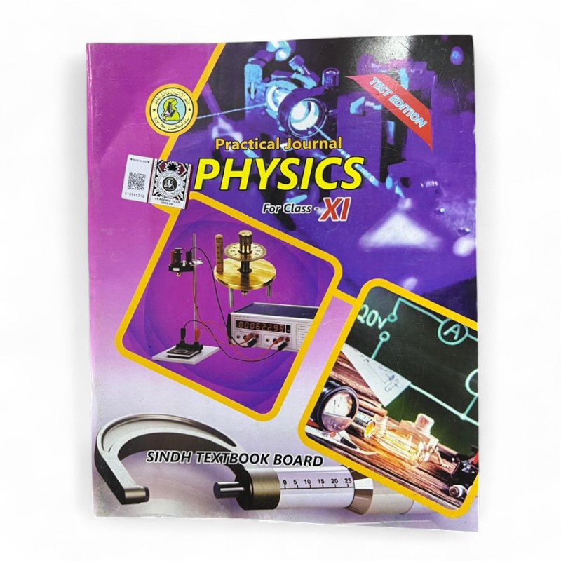 Practical Journal Physics For Class XI - Sindh Text Board