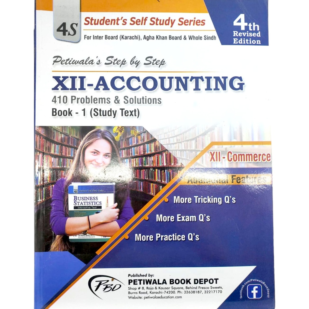 Petiwala's Step By Step XII Accounting Book 1 - Sameer Hussain