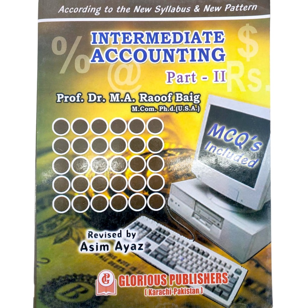 Accounting for Intermediate Part II - Glorious Publisher