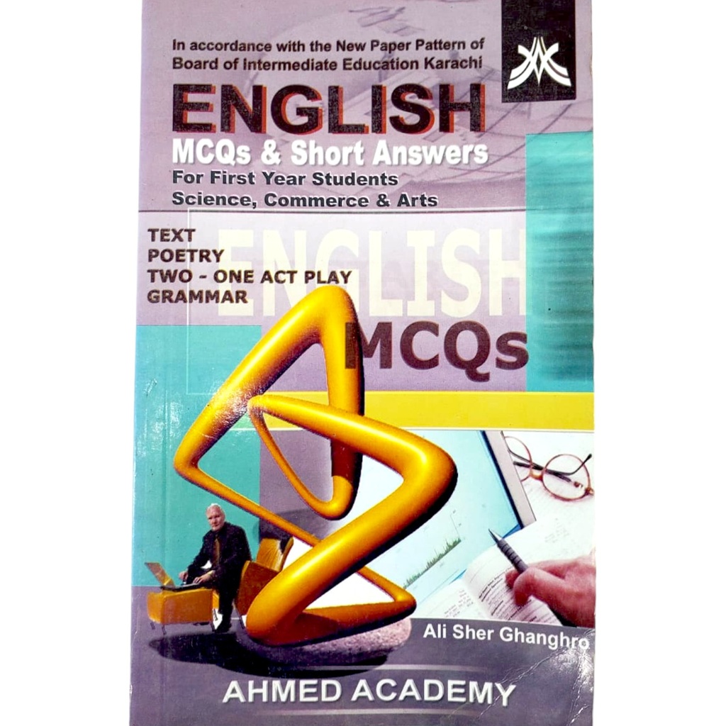 English MCQ's & Short Answer Book - Ahmed Academy Publisher