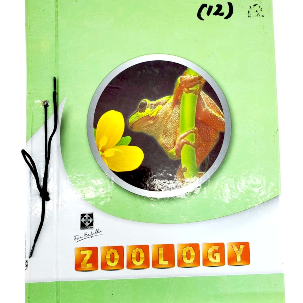 Zoology Practical Journal of Manual Hand Writing For Class XII - Dr. Saifuddin