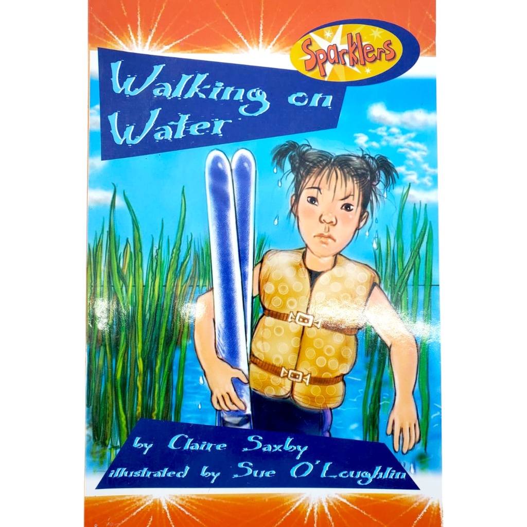 Sparklers Walking on Water by Claire Saxby