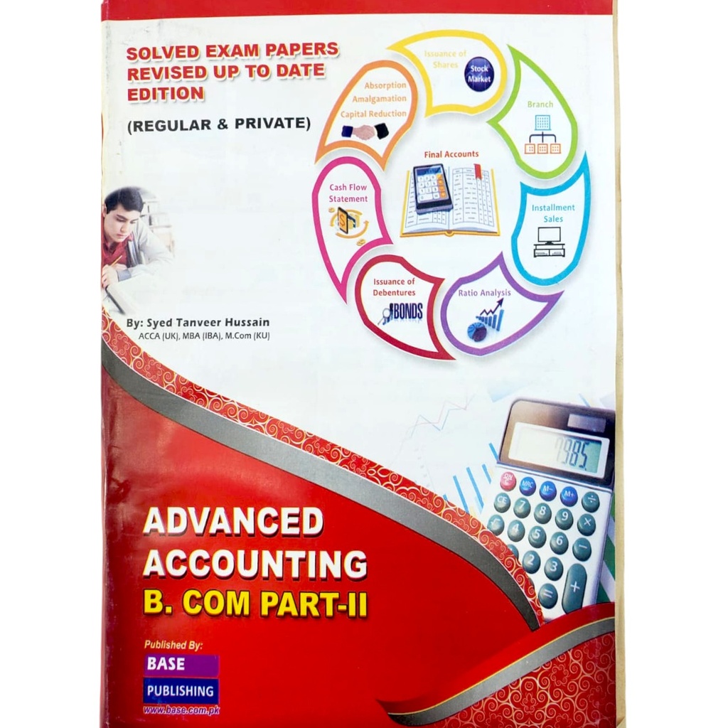 Advanced Accounting solved Paper for B.Com Part II - Base Publisher