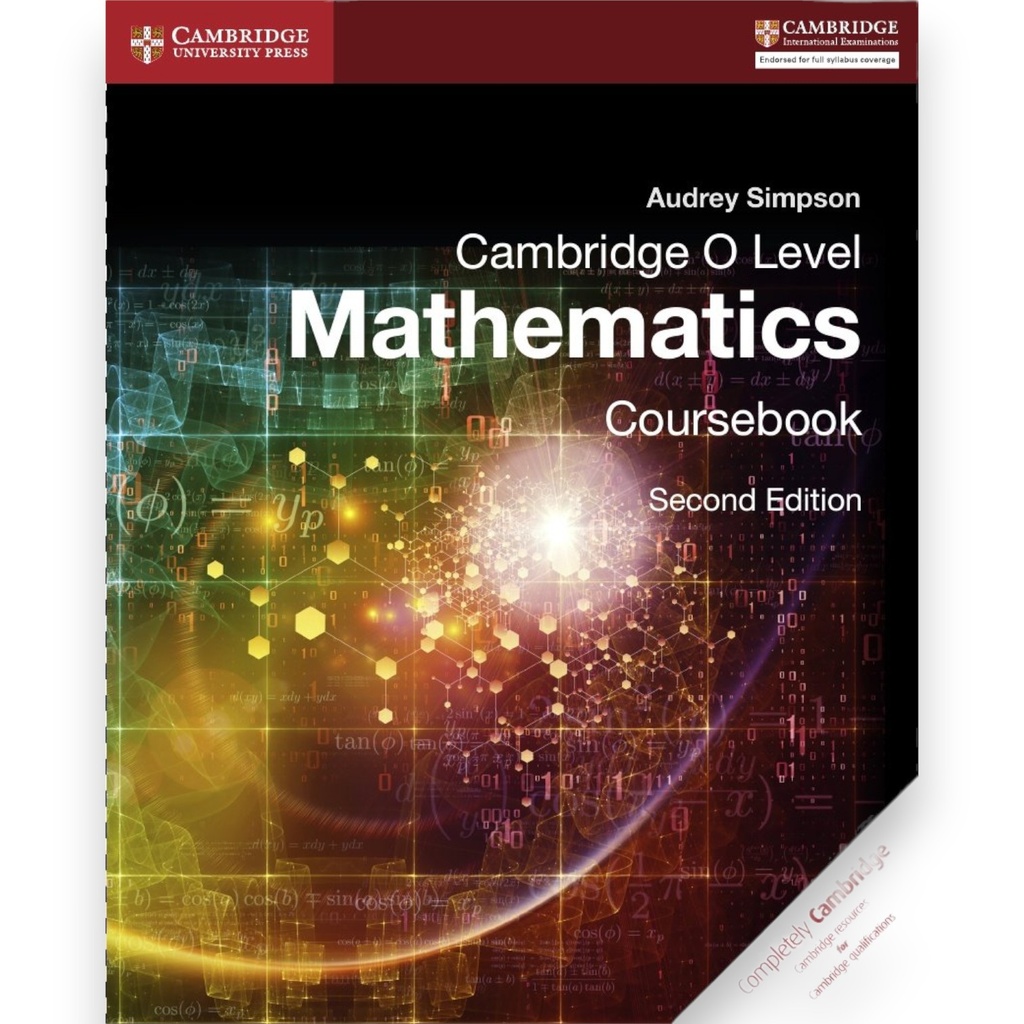 Cambridge O level Mathematics Course Book - Second Edition - Original