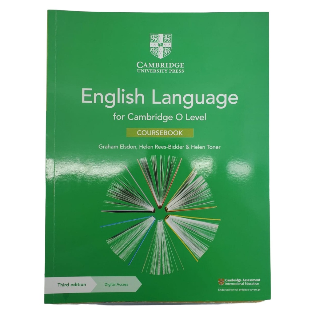 English Language For Cambridge O Level Course Book - Third Edition Digital Access - Low Price Edition