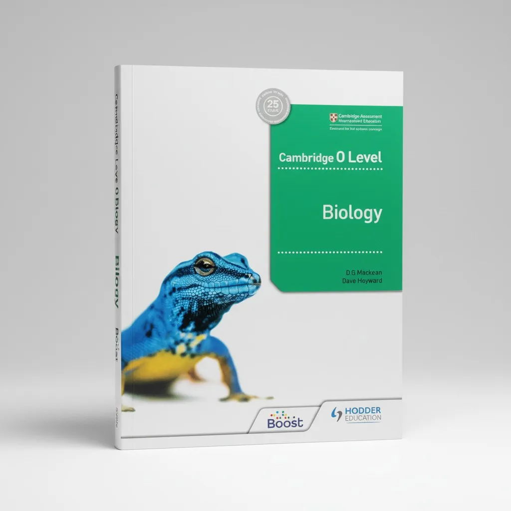 [9781398310582] Cambridge O Level Biology - D G Mackean - Hodder Education - Low Price Edition