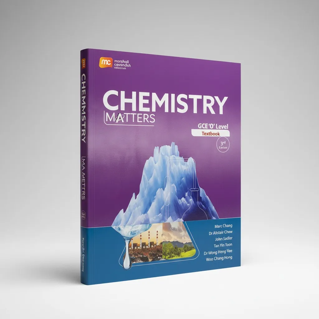 [9789814988056] Marshall Cavendish Chemistry Matter GCE O Level Text book - 3rd Edition - Low Price Edition