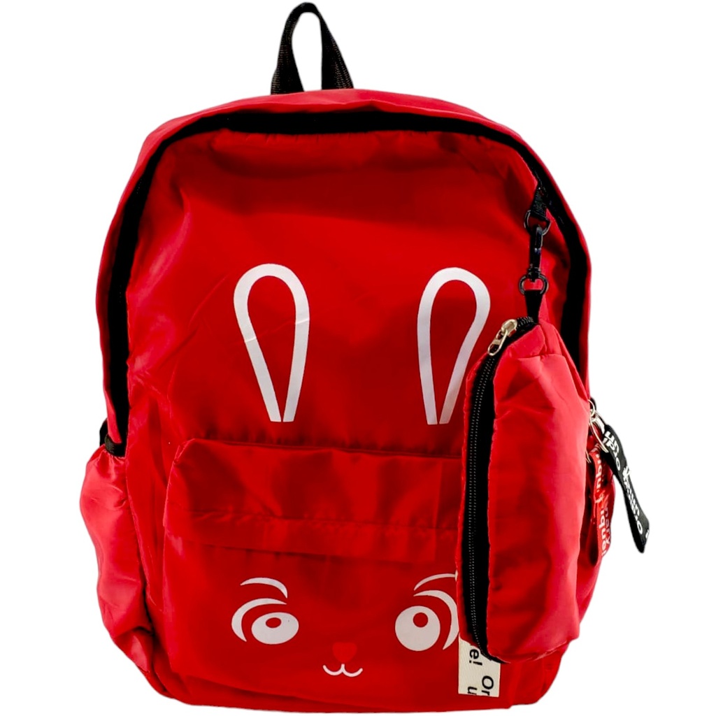 Rabbit College Bag - Red( IMPORTED )