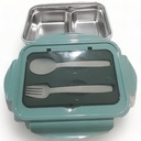 Lunch Box With Spoon & Fog Green