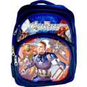 Avengers School Bag - Blue - Class - 1 - 2( MADE IN PAKISTAN )