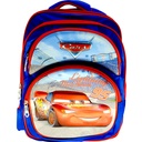 Cars School Bag - Blue/Red - Class - 1 - 2( IMPORTED )