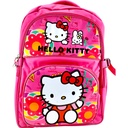 Hello Kitty School Bag - Pink - Class - 1 - 2( MADE IN PAKISTAN )