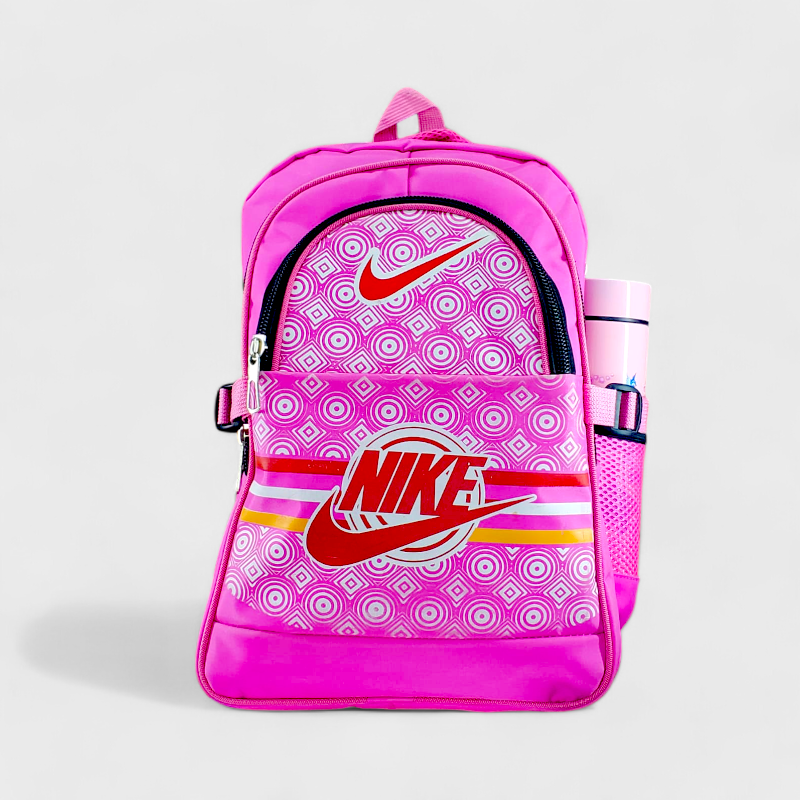 Nike Designed School Bag - Pink - Class - 1 - 2( MADE IN PAKISTAN )
