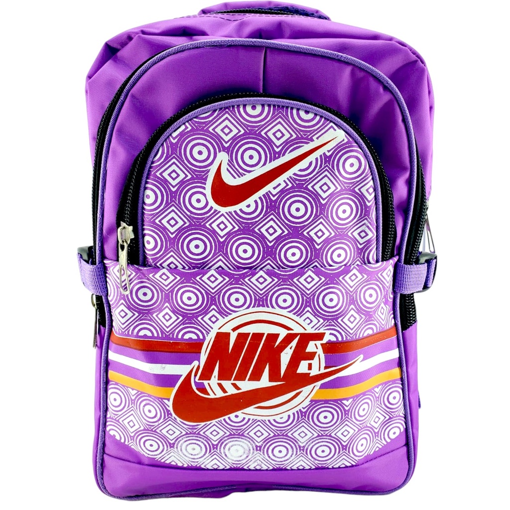 Nike Designed School Bag - Purple - Class - 1 - 2( MADE IN PAKISTAN )