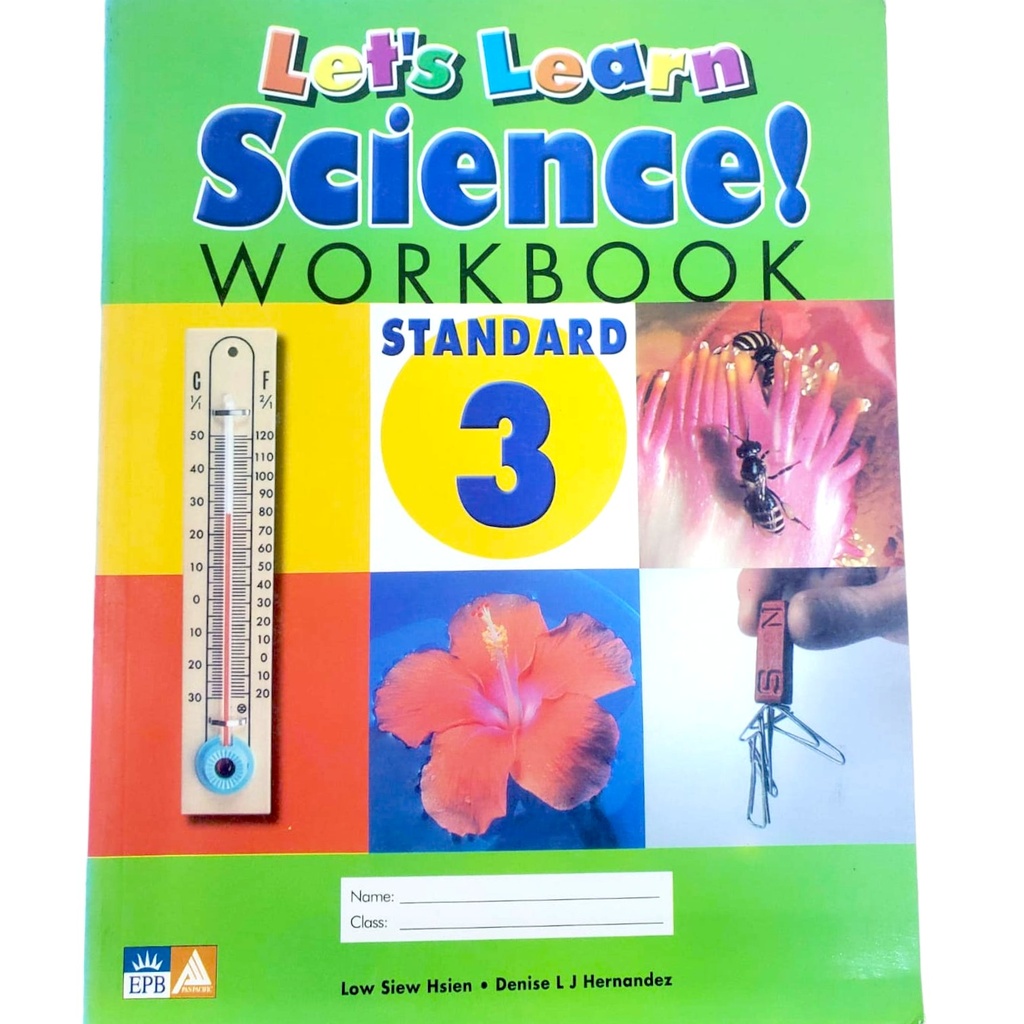 Let's Learn Science Workbook Standard 3