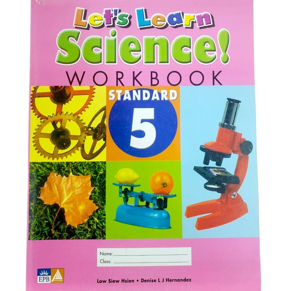 Let's Learn Science Workbook Standard 5