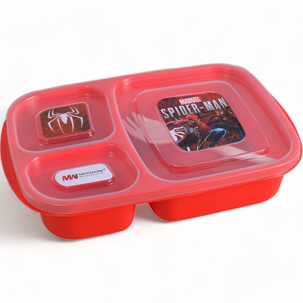 Spider Man Lunch Box Plastic - Small - Maxware