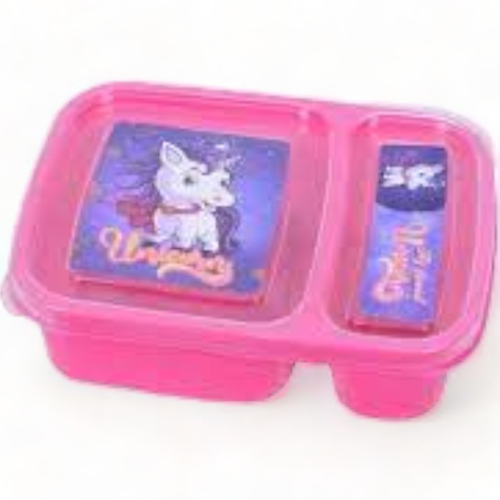 Unicorn Lunch Box Plastic - Small - Maxware