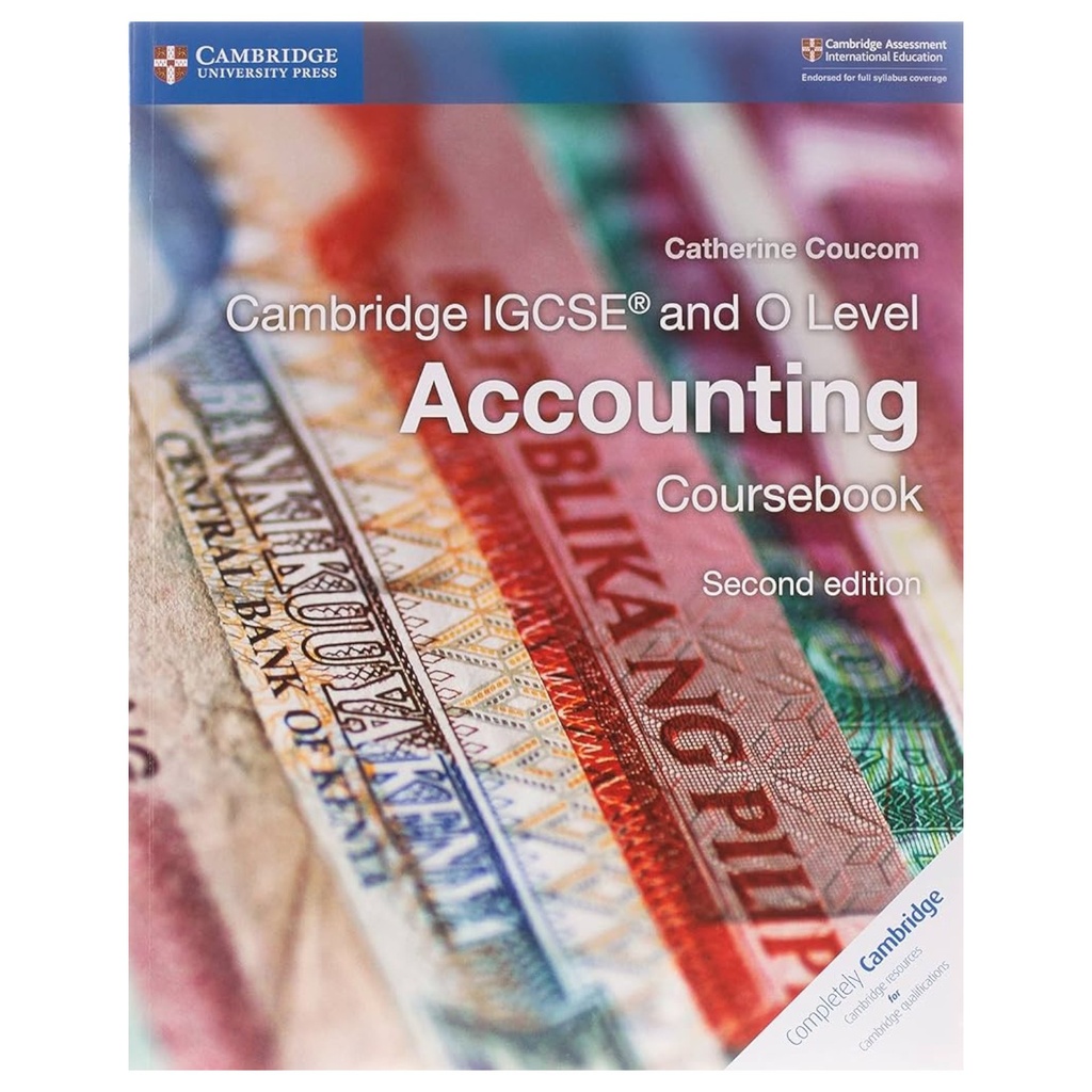 Cambridge IGCSE & O Level Accounting Course Book - Second Edition - Low Price Edition