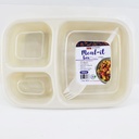 Maxware Lunch Box plastic (large) - Skin Color
