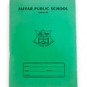 Single Line English Margin Inter Leaf Copy - 120 Pages - Jaffar Public School