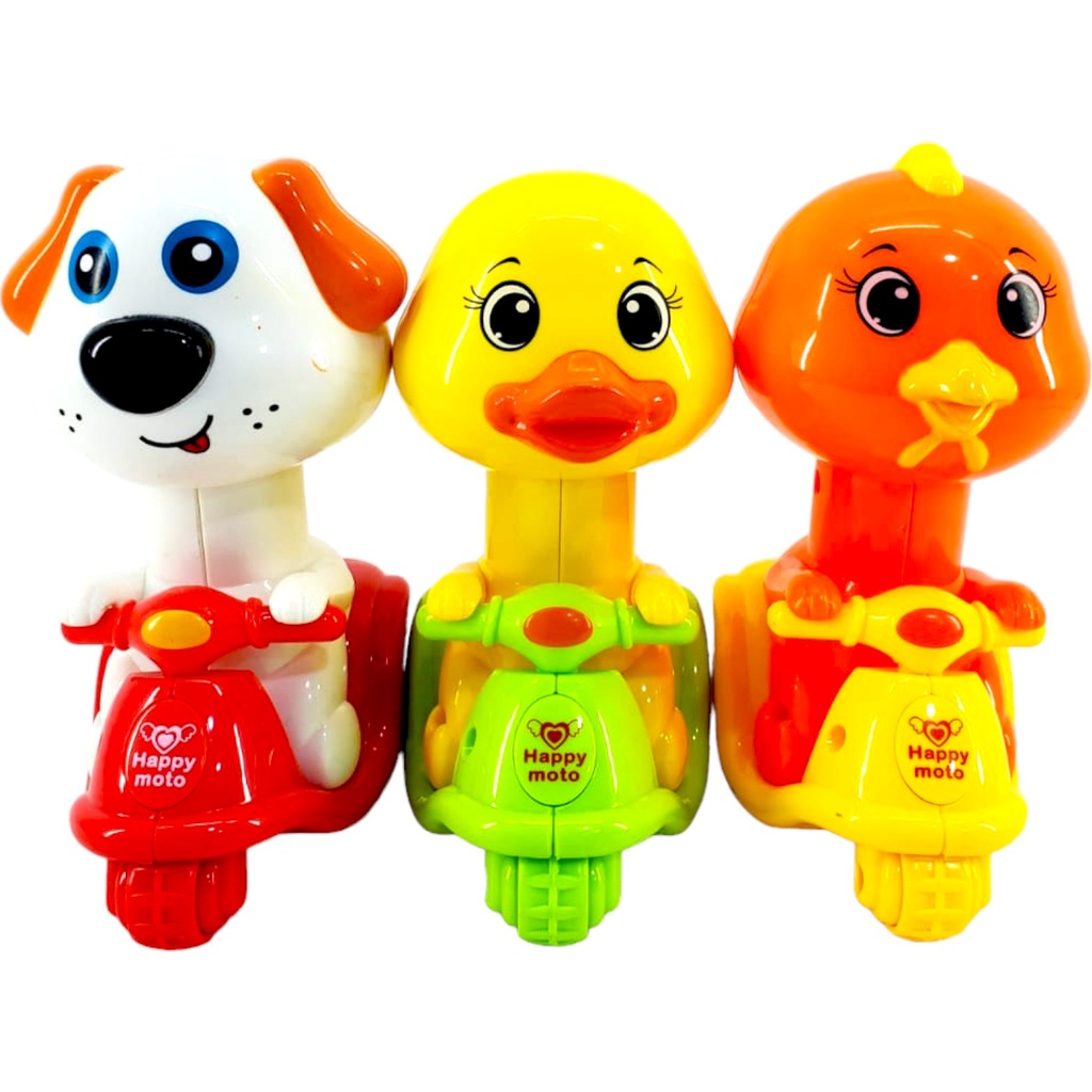 Moto Animal Duck Scooter - No. MW666 - Assorted Colors