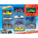 Hot Wheels Metal Car Set - Pack of 10 - No. 711