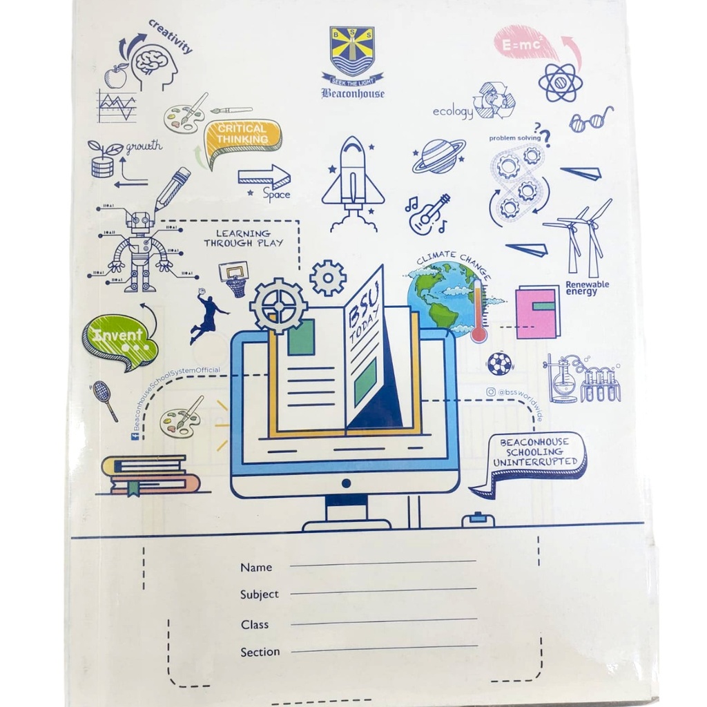 EB2B 1/4 Sq Math Journal - Bss