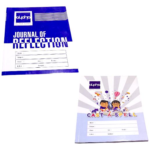 Journal Of Reflection Cast A Spell Journal - 160 Pages - Alpha Core School
