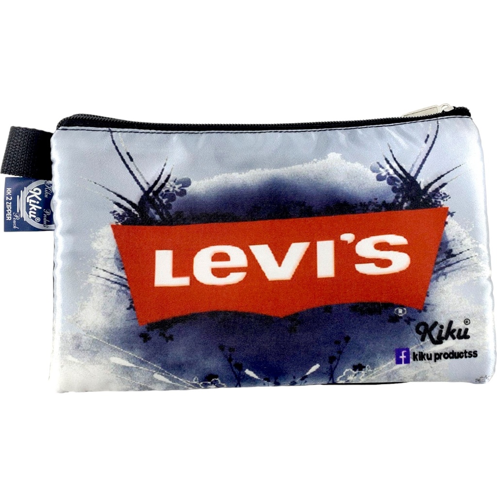 Levi's Double Zipper Pencil Pouch