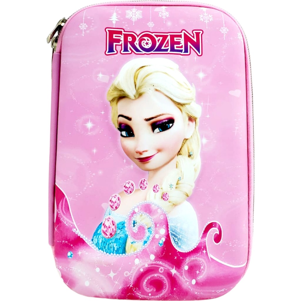 Frozen 3D Pencil Pouch - Pink - No. ST604