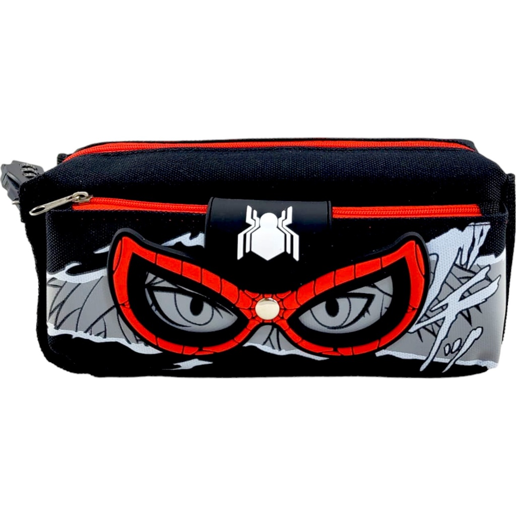 Ninja Spider-Man Pencil Pouch With lock - Black - No. 7322