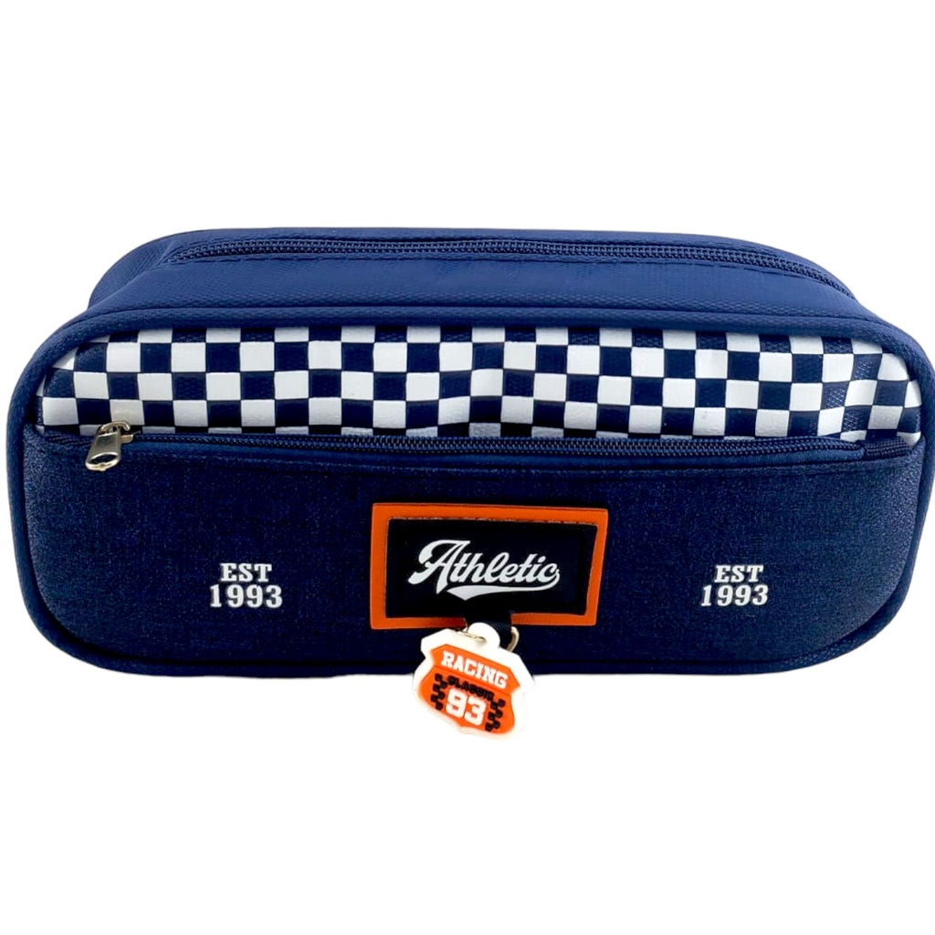 Athletic Racing 93 Pencil Pouch - Dark Blue - No. 7252
